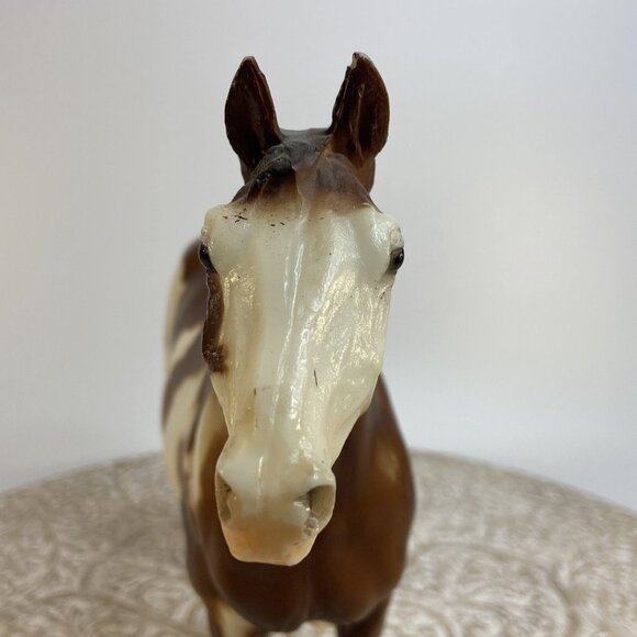 Vintage Breyer Traditional Yellow Mount #51 Paint Stallion Adios Mold 1970s Old - Picture 9 of 12